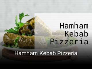 Hamham Kebab Pizzeria tisch reservieren