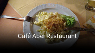 Jetzt bei Café Abel Restaurant einen Tisch reservieren
