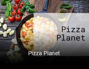 Pizza Planet tisch buchen