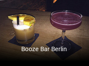 Jetzt bei Booze Bar Berlin einen Tisch reservieren