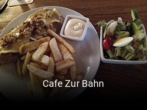 Cafe Zur Bahn tisch reservieren