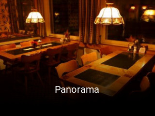 Jetzt bei Panorama einen Tisch reservieren