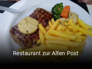 Restaurant zur Alten Post online reservieren