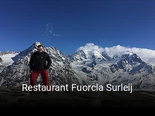 Restaurant Fuorcla Surleij tisch buchen