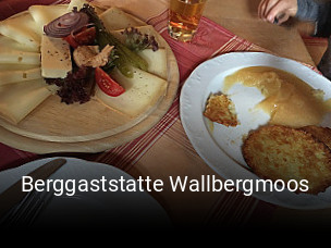 Jetzt bei Berggaststatte Wallbergmoos einen Tisch reservieren