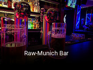 Jetzt bei Raw-Munich Bar einen Tisch reservieren