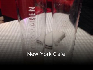 Jetzt bei New York Cafe einen Tisch reservieren