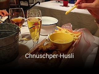 Chnuschper-Husli tisch buchen