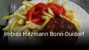 Imbiss Hirzmann Bonn-Duidorf online reservieren