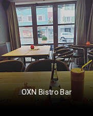 Jetzt bei OXN Bistro Bar einen Tisch reservieren