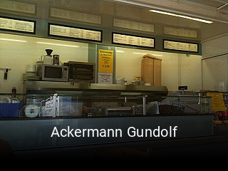 Jetzt bei Ackermann Gundolf einen Tisch reservieren