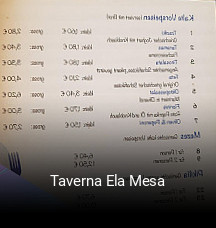 Taverna Ela Mesa online reservieren