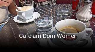 Jetzt bei Cafe am Dom Wörner einen Tisch reservieren