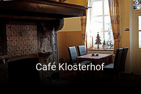 Café Klosterhof online reservieren