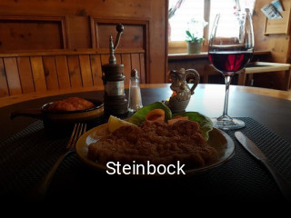 Jetzt bei Steinbock einen Tisch reservieren