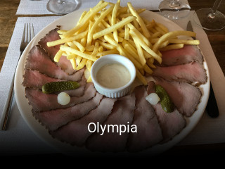 Jetzt bei Olympia einen Tisch reservieren