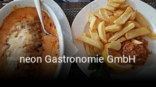 Jetzt bei neon Gastronomie GmbH einen Tisch reservieren