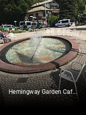 Hemingway Garden Cafe Am Brunnen tisch reservieren