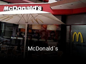 Jetzt bei McDonald`s einen Tisch reservieren
