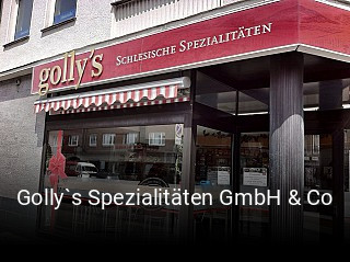 Jetzt bei Golly`s Spezialitäten GmbH & Co einen Tisch reservieren