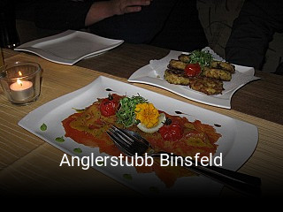 Jetzt bei Anglerstubb Binsfeld einen Tisch reservieren