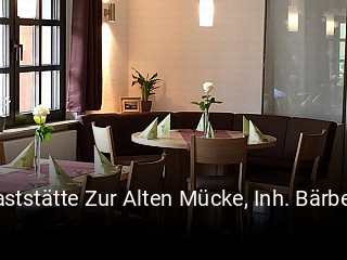 Gaststätte Zur Alten Mücke, Inh. Bärbel Bräuning-Christ online reservieren
