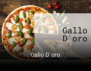 Jetzt bei Gallo D`oro einen Tisch reservieren