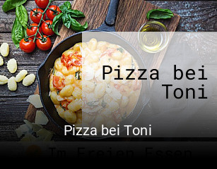 Jetzt bei Pizza bei Toni einen Tisch reservieren