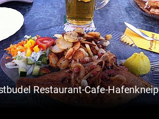 Jetzt bei Postbudel Restaurant-Cafe-Hafenkneipe - CLOSED einen Tisch reservieren