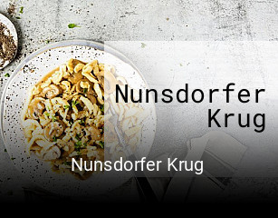 Nunsdorfer Krug tisch reservieren