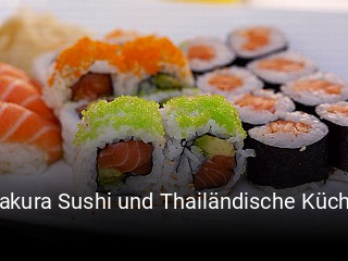 Sakura Sushi und Thailändische Küche reservieren