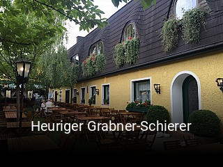Heuriger Grabner-Schierer online reservieren