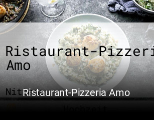 Ristaurant-Pizzeria Amo online reservieren