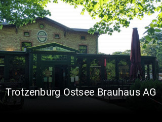 Jetzt bei Trotzenburg Ostsee Brauhaus AG einen Tisch reservieren