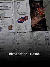 Orient Schnell-Restaurant tisch buchen