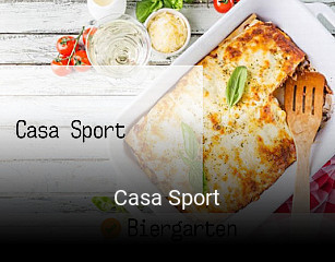 Jetzt bei Casa Sport einen Tisch reservieren