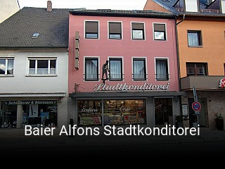 Baier Alfons Stadtkonditorei tisch buchen