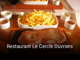 Restaurant Le Cercle Ouvriers tisch reservieren