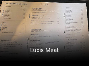 Jetzt bei Luxis Meat einen Tisch reservieren