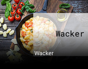 Wacker reservieren
