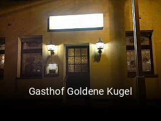 Gasthof Goldene Kugel tisch reservieren