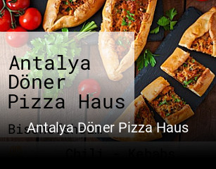 Jetzt bei Antalya Döner Pizza Haus einen Tisch reservieren
