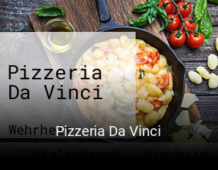 Pizzeria Da Vinci tisch reservieren