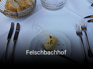 Jetzt bei Felschbachhof einen Tisch reservieren