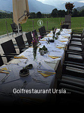 Jetzt bei Golfrestaurant Urslautal einen Tisch reservieren