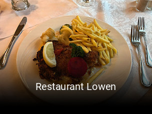 Restaurant Lowen online reservieren