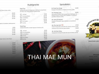 Jetzt bei THAI MAE MUN einen Tisch reservieren