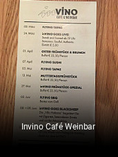 Invino Café Weinbar tisch buchen