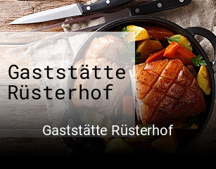 Gaststätte Rüsterhof online reservieren