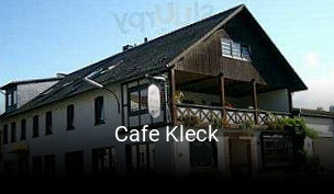 Cafe Kleck online reservieren